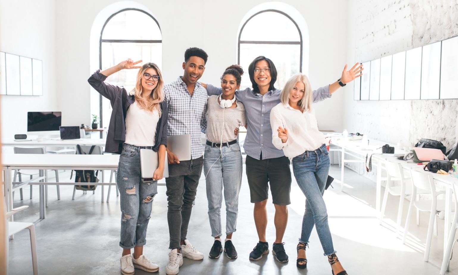 Momento di lavoro collaborativo nel nostro centro